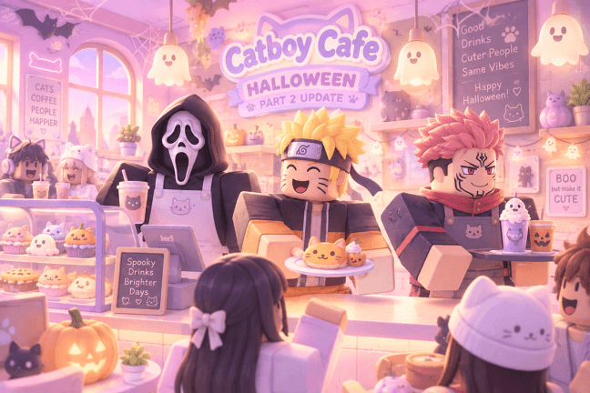 [🎃 PART 2] Own a Catboy Café