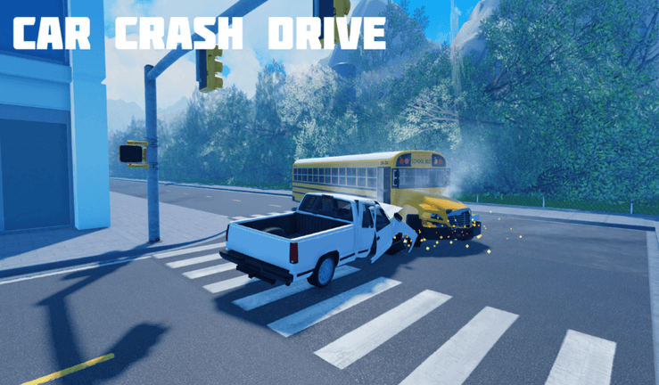 🚗 Car Crash Drive