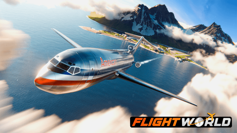 [NEW PLANE!] Flight World ✈️