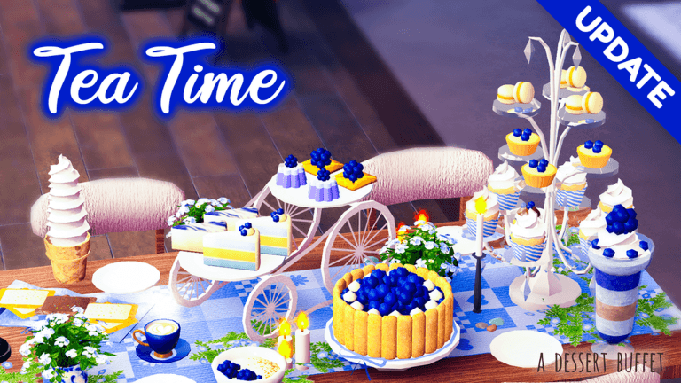 🍰☕ Tea Time  || Dessert Buffet
