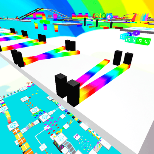Epic Rainbow Obby 🌈 thumbnail