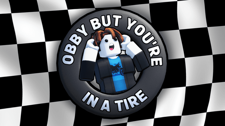 [W0] Obby But You're In A Tire