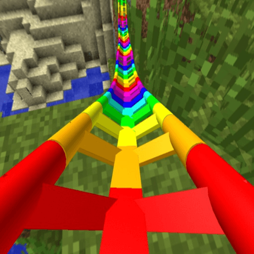 🌈 Slide Down A Rainbow Slide Obby! 🌈 thumbnail
