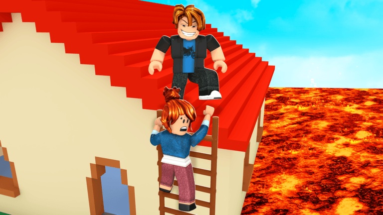 100 Player Floor Is LAVA! 🔥