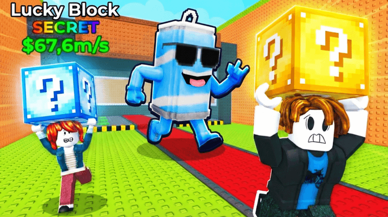 Steal Lucky Block From Guards 🧠