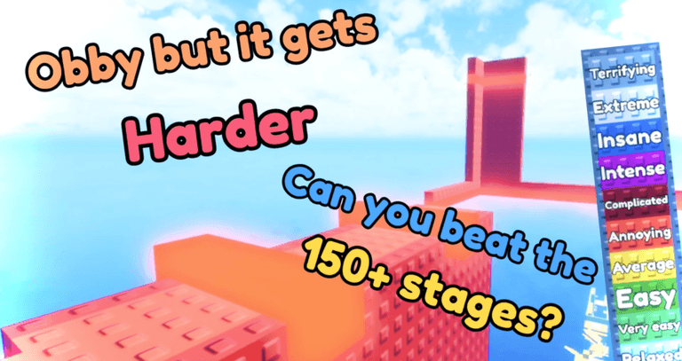 (210) Obby but it gets harder
