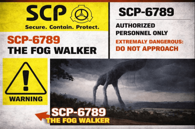 SCP Foundation or Trevor Creatures