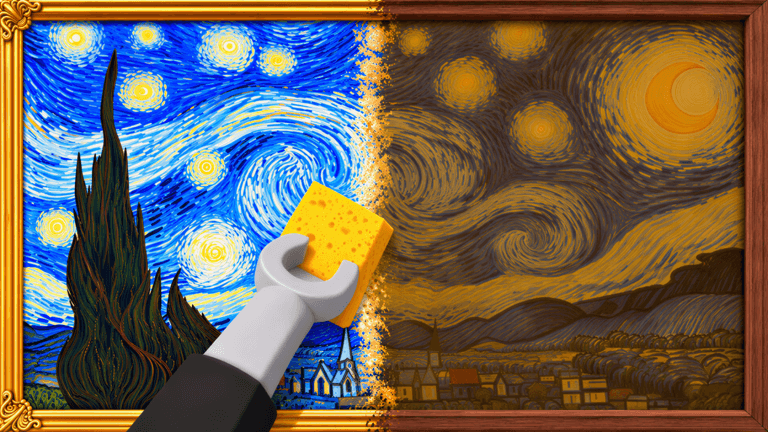 Clean a Painting