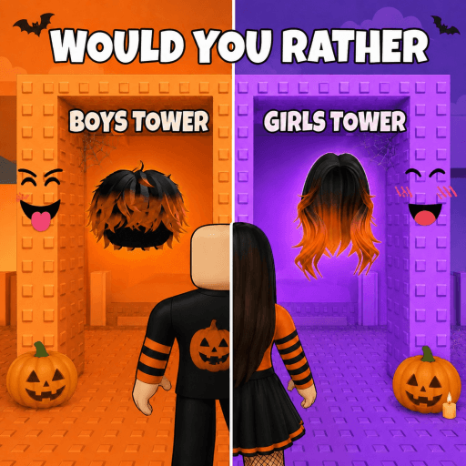 Would You Rather: Halloween Outfit Tower 🎃 thumbnail
