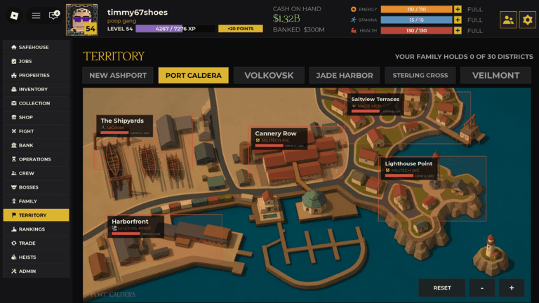 Idle Mafia Game