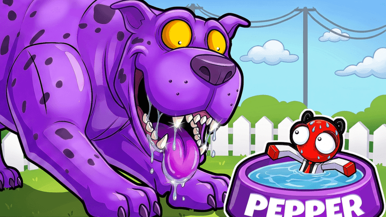 MORPH WORLD! 🐶 [PEPPER GIANT PURPLE DOG ]