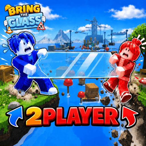 Carry the Glass Together! [2 Player Obby] thumbnail