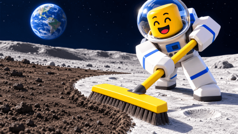 Clean the Moon!