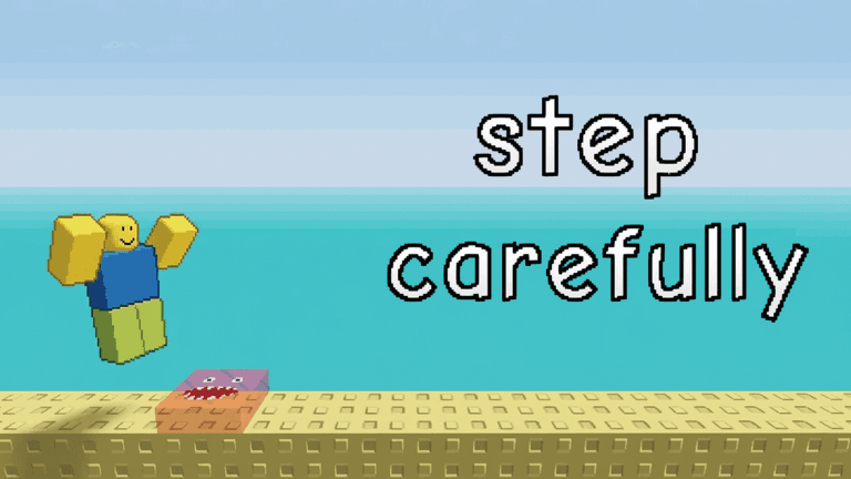 step carefully