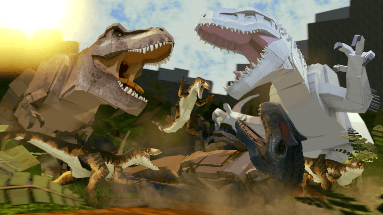 Jurassic Blocky