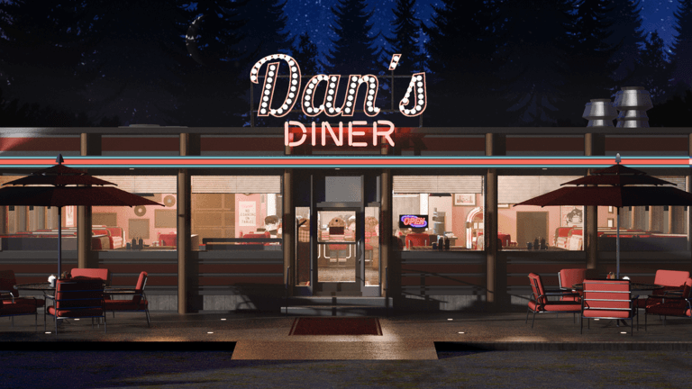 [☕] Dan's Diner 🍂 FALL UPDATE [VR]