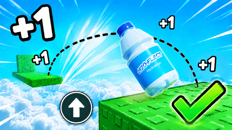 +1 Bottle Flip Obby Escape