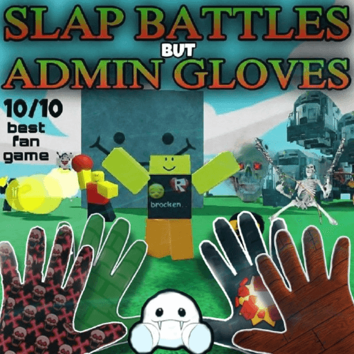 Slap Battles But Admin Gloves thumbnail