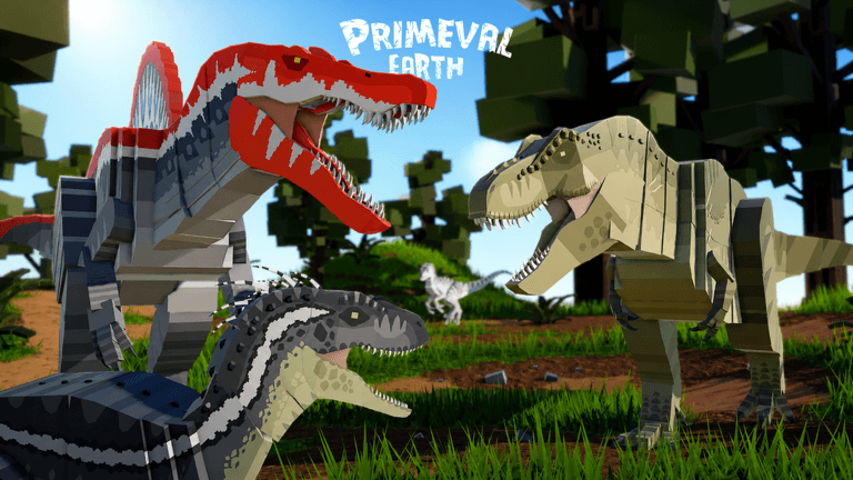 HUMANS! Primeval Earth | Dinosaur Survival