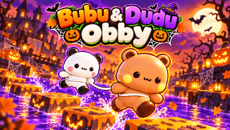 Bubu & Dudu Obby 🐼🐻  [2 Player Obby]