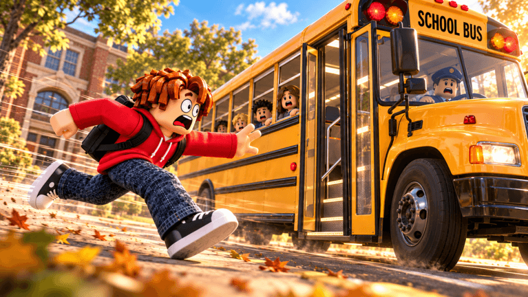 Dont Be Late For School! 🚌