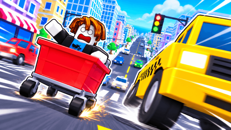 [🎃] Drive a Cart Downhill!