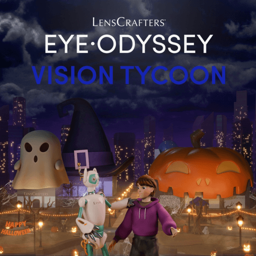 [ 🎃 Vision Tycoon🎃] LensCrafters: Halloween Eye thumbnail