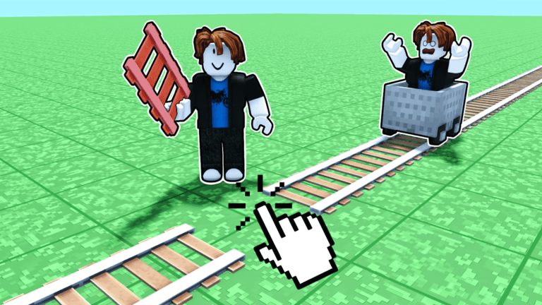 Build a Minecart Track 🎢
