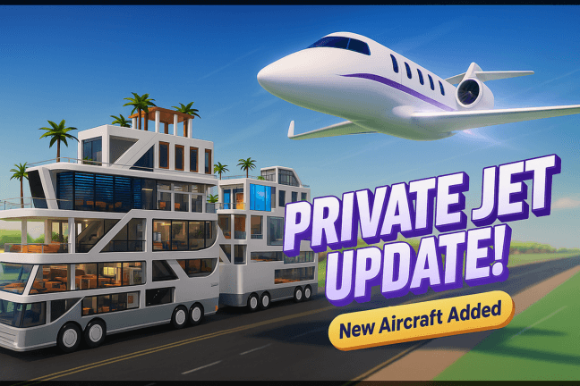 ✈️!UPDATE! Mega Luxury Bus Tycoon🚍 !UPDATE!✈️