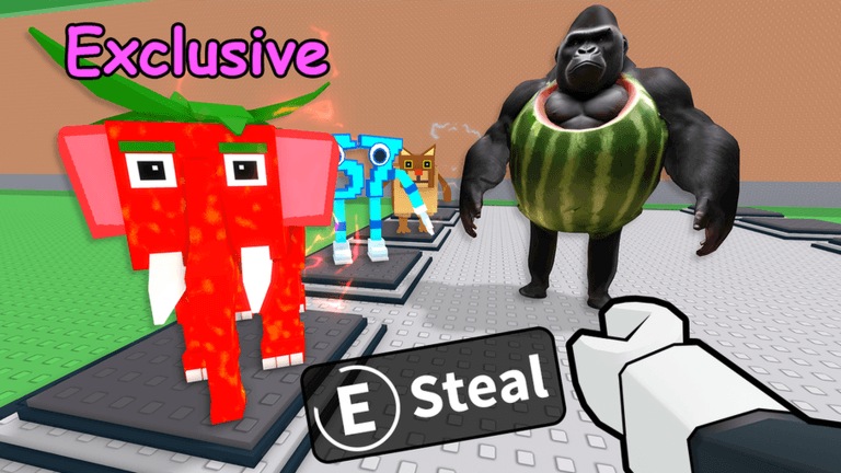 Steal Brainrots From Guards 🧠