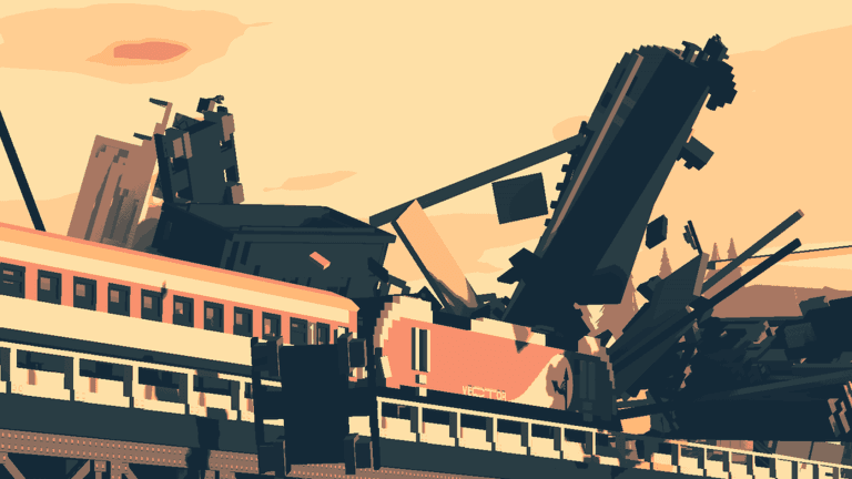 Destroy the bridge & Crash trains