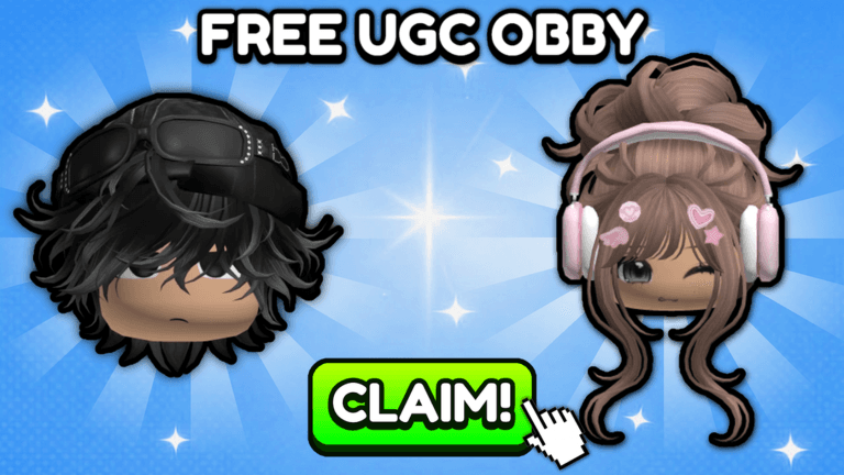 Obby For Free UGC Items [AFK or Play] 🎁