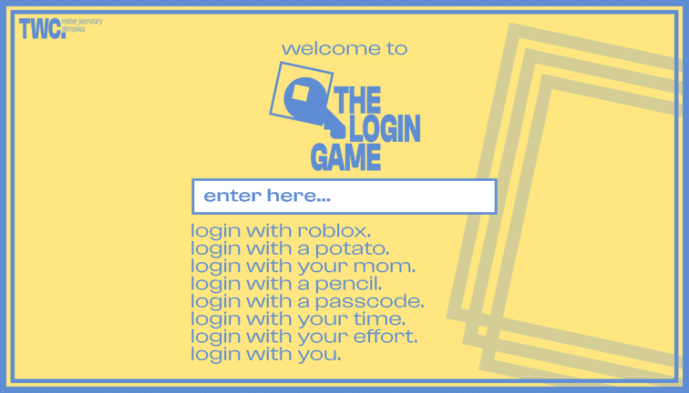 The Login Game