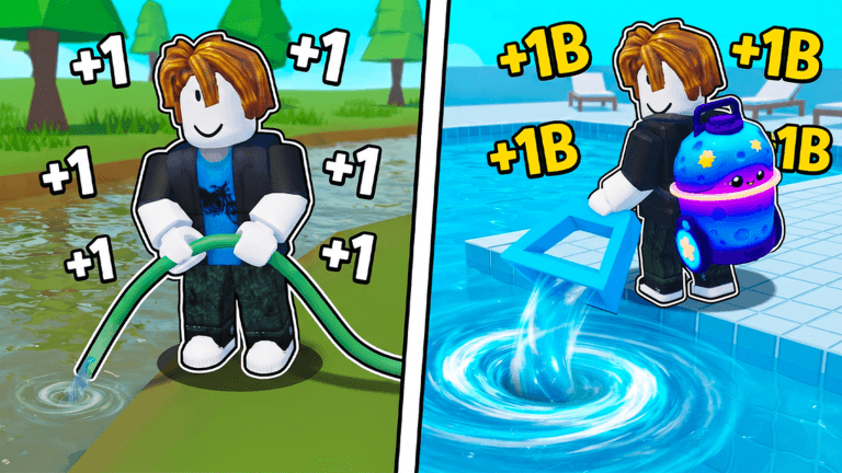 +1 Drain Water Per Click