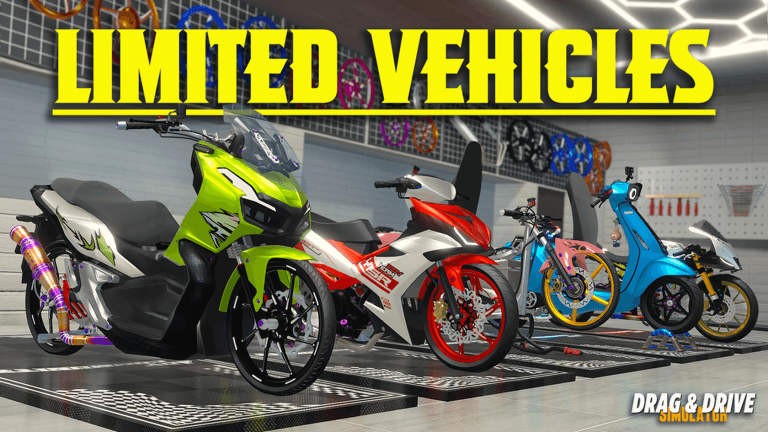 (LIMITED x BIG UPDATE 🏍️) Drag Drive Simulator