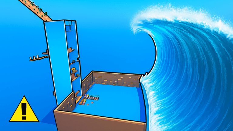 🌊 Tsunami Troll Tower