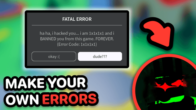 [BANS] Make an Error