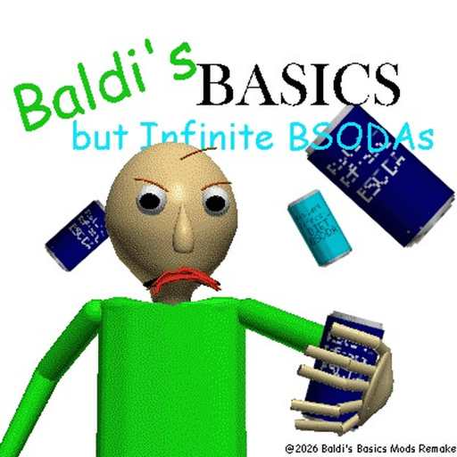 Baldi's Basics but INFINITE BSODAs thumbnail