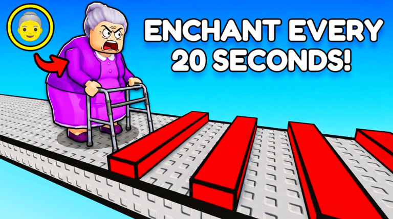 [👵🏃‍♀️] Obby But You're Enchanted