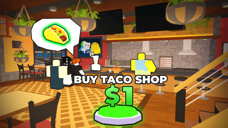 🌮 Taco Shop Tycoon [🎉2ND FLOOR!]