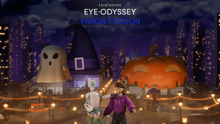 [ 🎃 Vision Tycoon🎃] LensCrafters: Halloween Eye