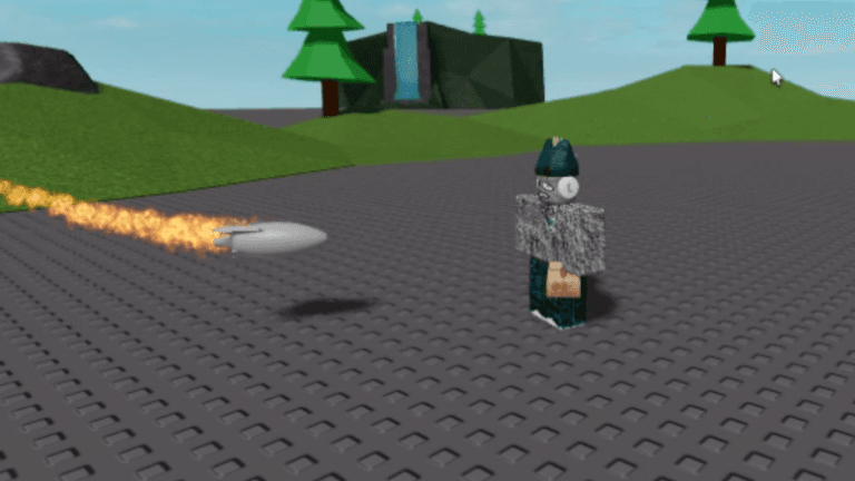 get chased by a rocket