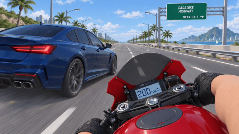🏍️ Motorcycle Mayhem