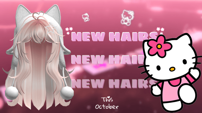 Cute Hair Obby For Girls [UGC HAIR]