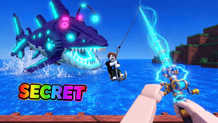 🐟 BE A FISH BAIT! 🤖SCI-FI UPD